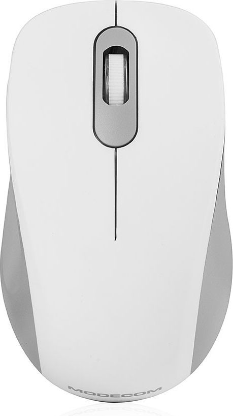 Maus Modecom WM10S, wireless, USB, i bardhë