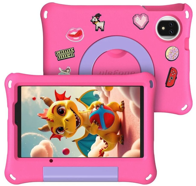 Tablet për fëmijë UleFone Tab A9 Pro Kids, 4GB RAM, 128GB, LTE, rozë