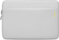 Mbështjellëse mbrojtëse për laptop Tomtoc, 13" MacBook Air, 14" MacBook Pro, gri e hapur
