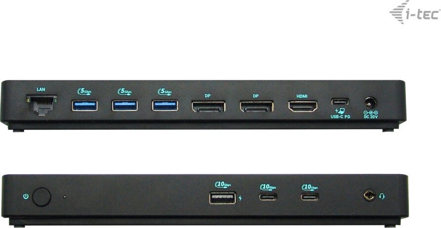 Docking station I-TEC C31TRIPLEDOCKPDPRO2, USB-C, Power Delivery 100W, i zi