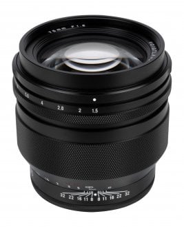 Objektiv Voigtlander Nokton 75mm f/1.5 Aspherical, për Sony E, fokus manual, i zi