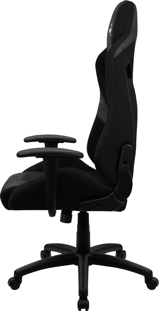 Karrige lojërash Aerocool COUNT AeroSuede, 150kg, e zezë