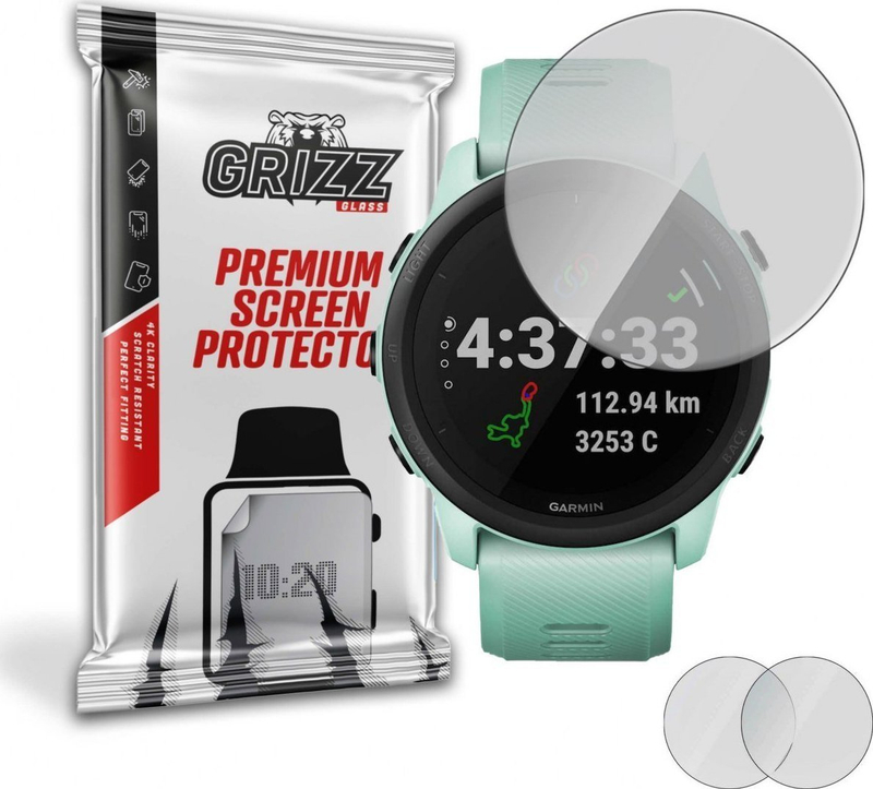 Folie mbrojtëse GrizzGlass Matte Film, për Garmin Forerunner 745, transparente