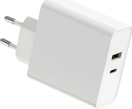 Karikues muri Platinet Wall Charger 87W, USB C PD 65W, USB A 12W, i bardhë