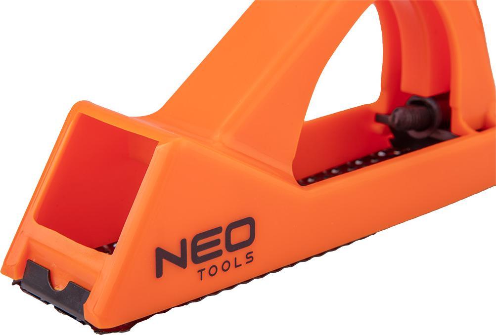 Zdzierak NEO 50-257, 140 mm, trup plastik, portokalli