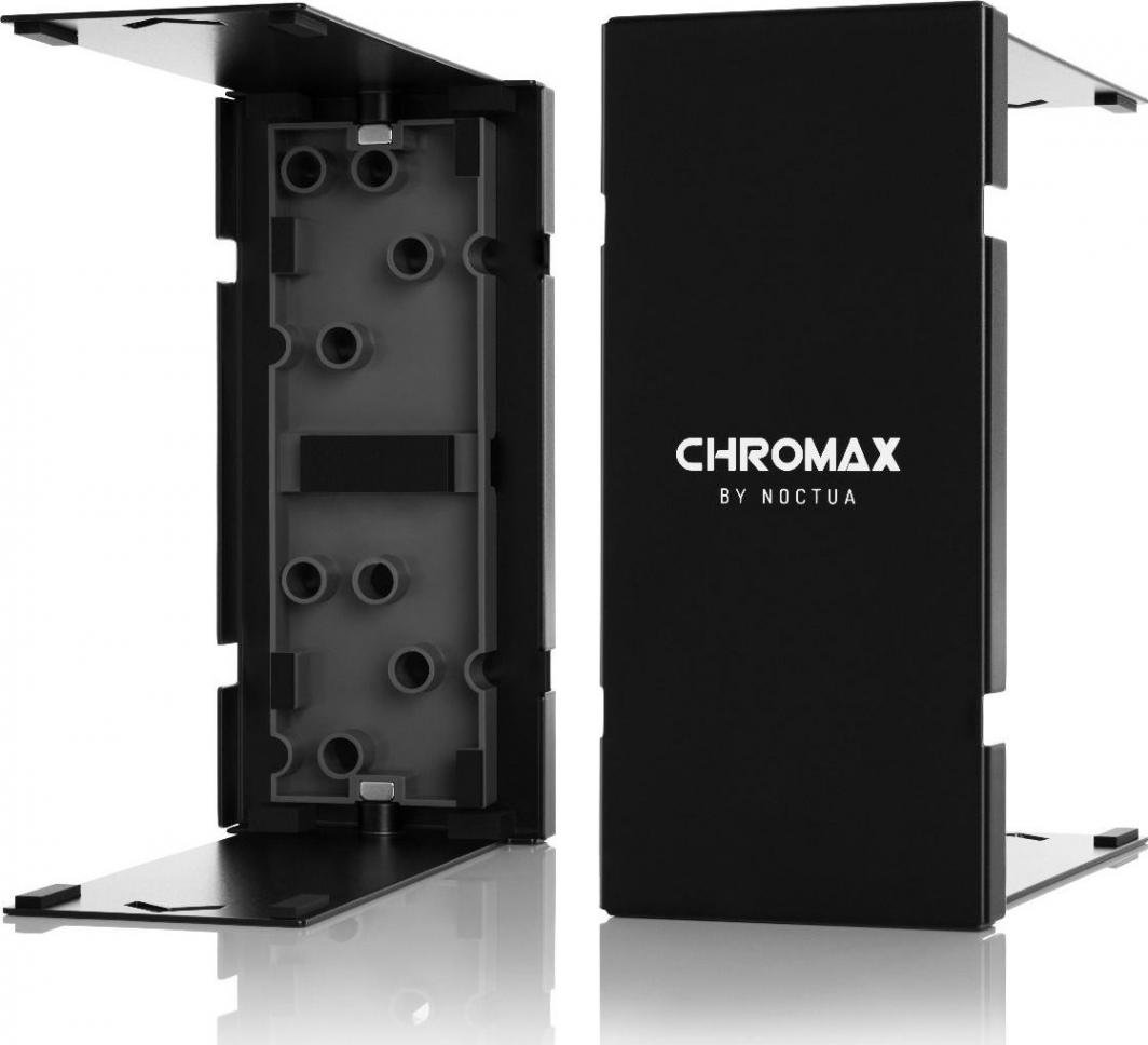 Капак ладилник за процесор Noctua NA-HC8 chromax.black, за NH-U12A, алуминиум, црн