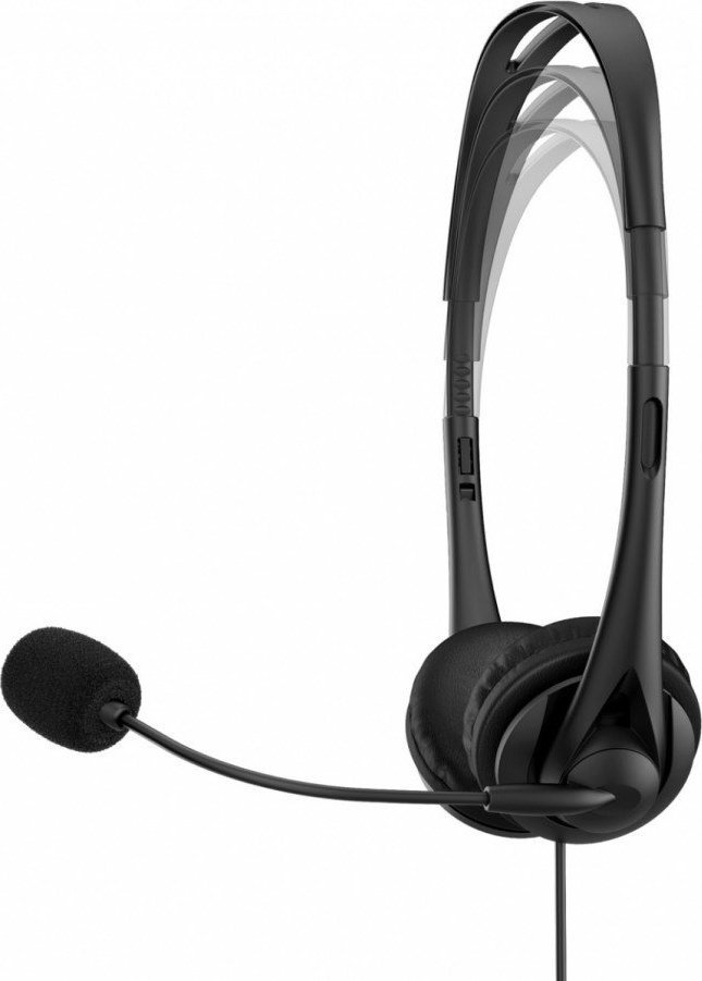 Kufje me mikrofon HP G2 Stereo 428K6AA, USB A, me kabllo, të zeza