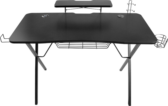 Tavolinë kompjuteri Genesis Holm 300, RGB LED, e zezë