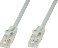 Kabllo rrjeti Techly ICOC CCA6U-010T, Cat.6 U UTP, 1m, gri