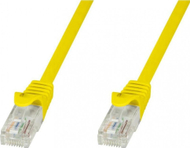 Kabllo rrjeti Techly Patch Cord Cat5e UTP, 5m, CCA, e verdhë