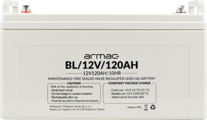 Bateri zëvendësuese Armac, 12V/120Ah