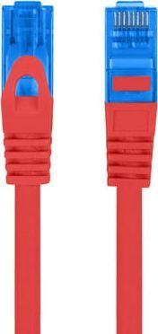 Kabllo Lanberg Patchord, CAT.6A S, 1m, e kuqe