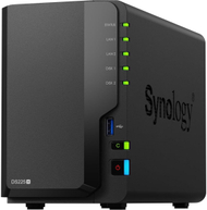 NAS Synology DiskStation DS225+, 2 slota, Intel Celeron, 2GB DDR4, i zi