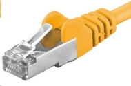 Kabllo rrjeti PremiumCord Patch Cable CAT6a S-FTP, RJ45, 7m, e verdhë