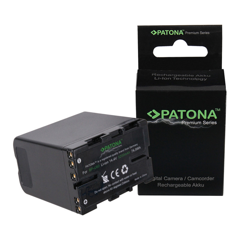 Bateri PATONA Premium për Sony BP-U60
