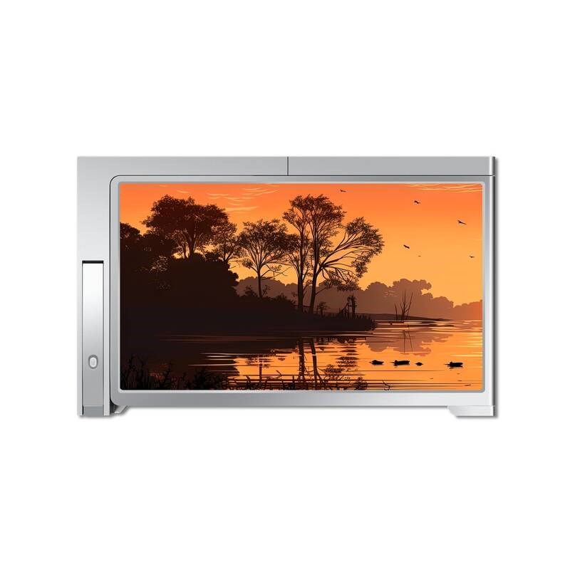 Monitor Misura 3M1303S1 Dual portativ, 13.3", 1920 x 1080, i argjendtë