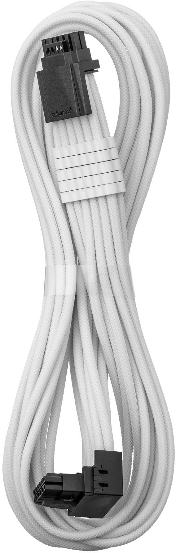 Kabllo furnizimi CableMod Pro Universal, 12VHPWR 16 pin, 90°, e bardhë