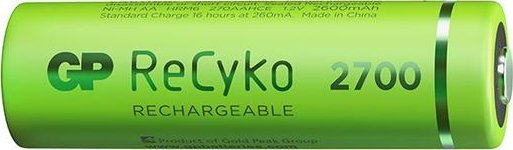 Bateri të rikarikueshme GP ReCyko 2700 Series AA, Ni MH, 2600mAh, paketim blister