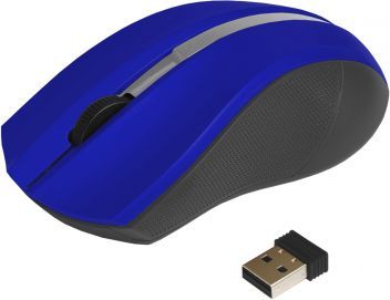 Maus Art AM-97E, wireless, USB, i kaltërt