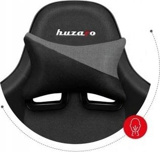Karrige gaming Huzaro Force 6.2, rrjetë, deri 130kg, gri e zezë