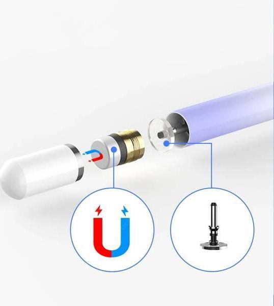 Laps digjital Tech-Protect Ombre Stylus Sky, për ekran me prekje, me maja zëvendësuese, vjollcë