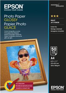 Letër fotografike Epson Photo Paper Glossy, A4, 50 fletë