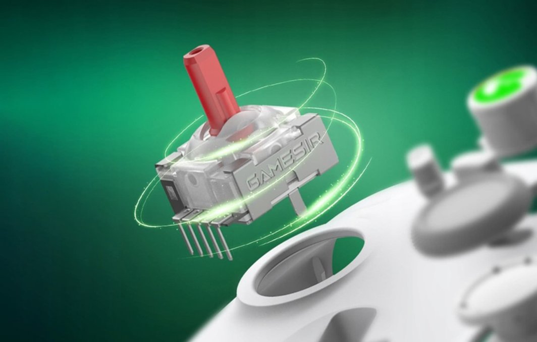 Kontroller GameSir T4 Cyclone Pro, wireless, i bardhë