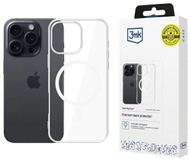Mbrojtëse telefoni 3mk Clear MagCase për iPhone 16 Pro, MagSafe, transparente
