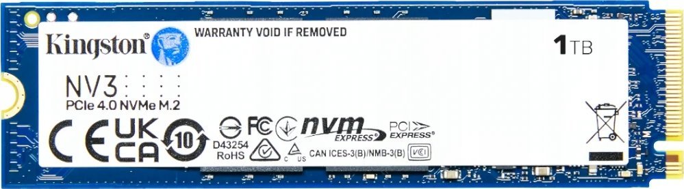 Disk SSD Kingston SNV3S 1TB M.2 2280 PCI-E x4 Gen4 NVMe