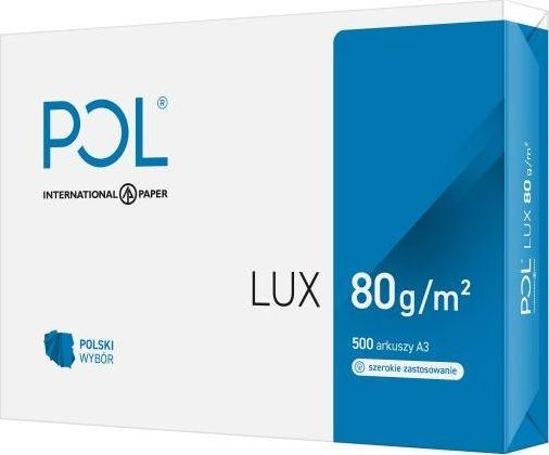 Letër zyre International Paper PolLux, A3, 80 g, 500 fletë