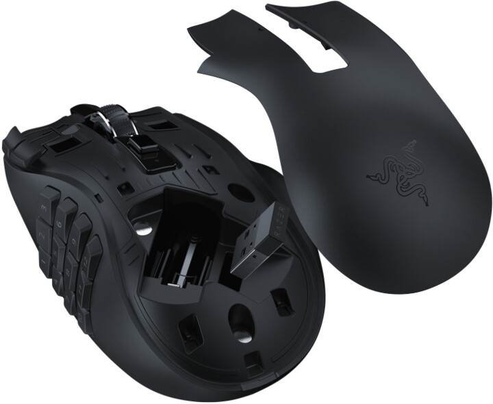 Глувче Razer Naga V2 HyperSpeed, црна
