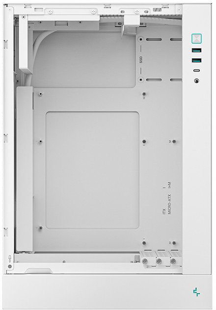 Kutia PC Deepcool Mini CH170 Plus, mATX Mini ITX, e bardhë