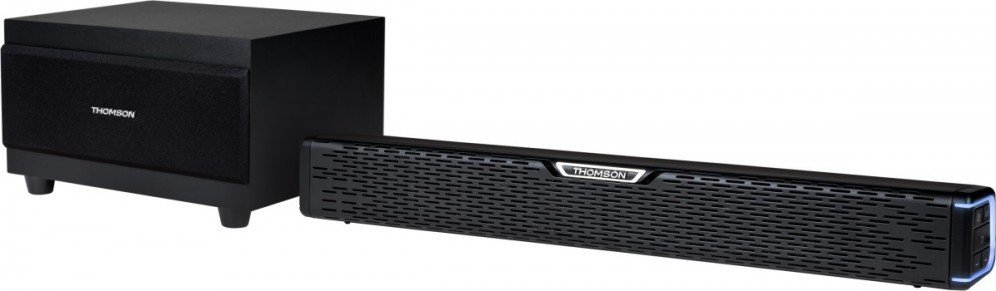 Soundbar Thomson SB60BTS, 2.1 kanale me subwoofer, Bluetooth, i zi