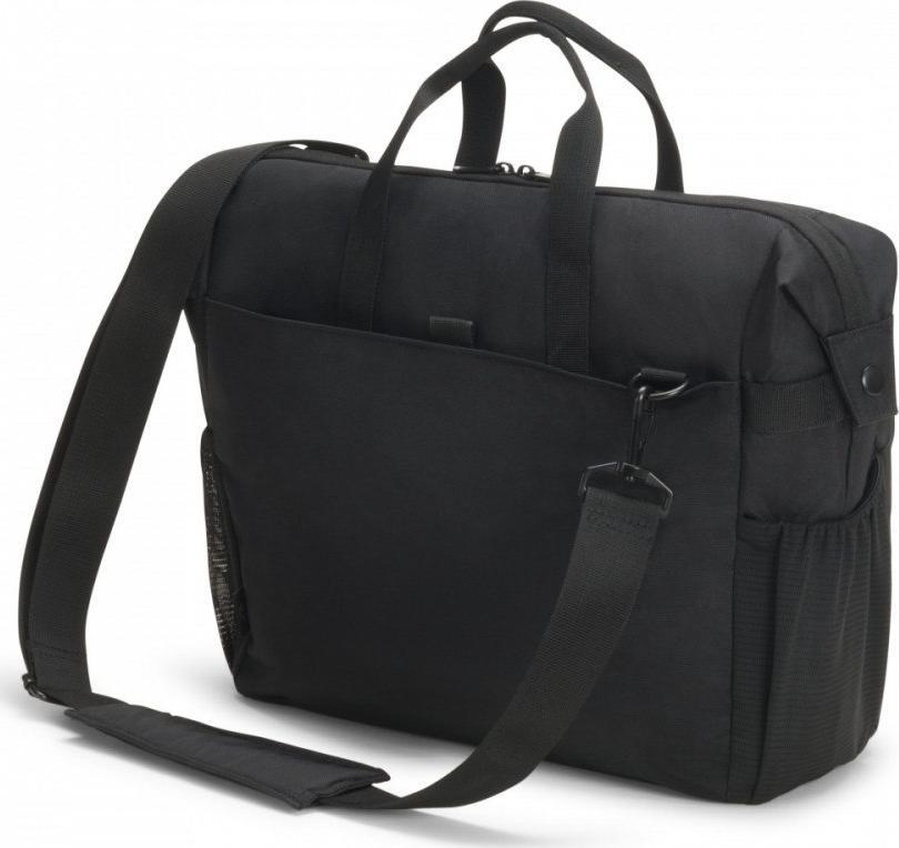 Çantë laptopi Dicota Top Traveller Go D31863 RPET, 15.6", material i papërshkueshëm nga uji, e zezë