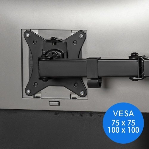 Mbajtëse për monitor SENSE7 FLOAT, zgjatëse, 17"-32", e zezë