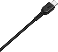 Kabllo USB Hoco USB A në USB C, 1 m, e zezë