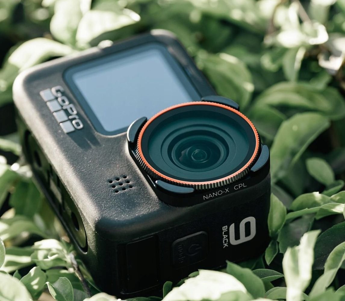 Filtër polarizues K&amp;F Concept CPL Nano X KF01.2336, për GoPro Hero 9 10 11 Black, i zi
