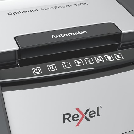 Makinë shkatërrimi dokumentesh Rexel AutoFeed+ 130X, P-4, 44L, gri