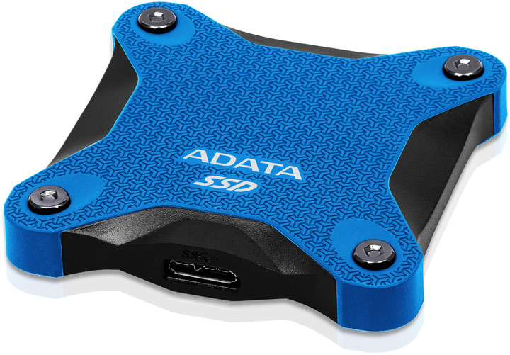 Disk SSD ADATA ASD600Q, USB3.1, 240GB, i kaltër