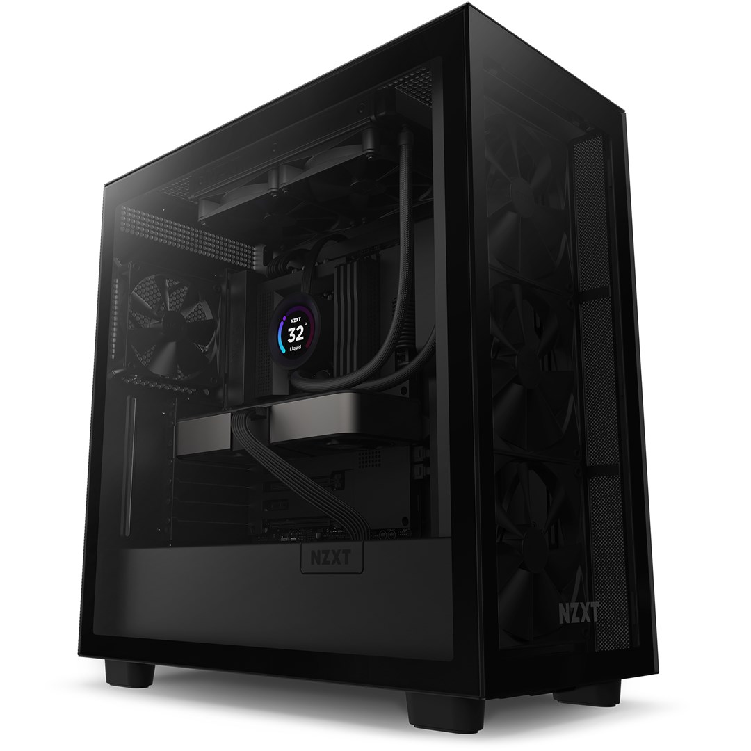 Ftohës me ujë për procesor NZXT Kraken Elite 240, 12 cm, 640x640 LCD, i zi