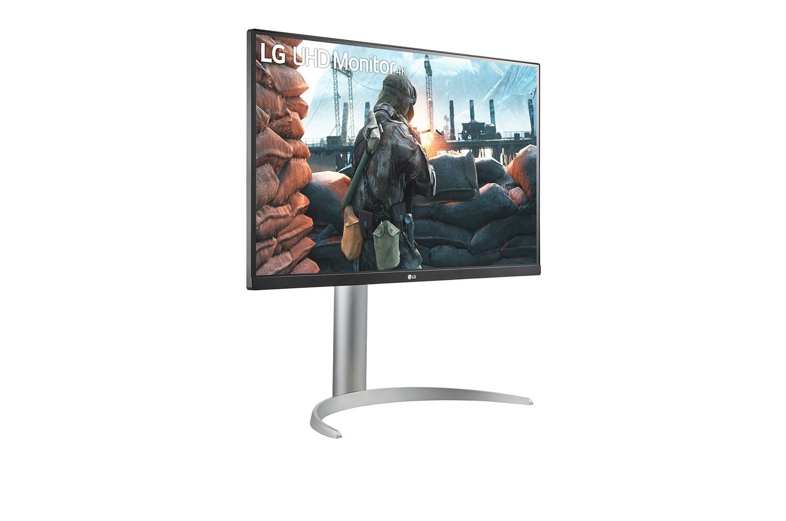 Monitor LG 27UP650P-W, 27", 4K UHD, argjendi