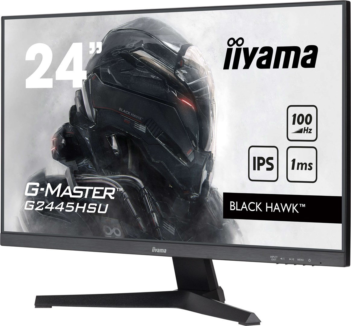 Monitor gaming iiyama G-MASTER G2445HSU-B2, 24", 100Hz, i zi