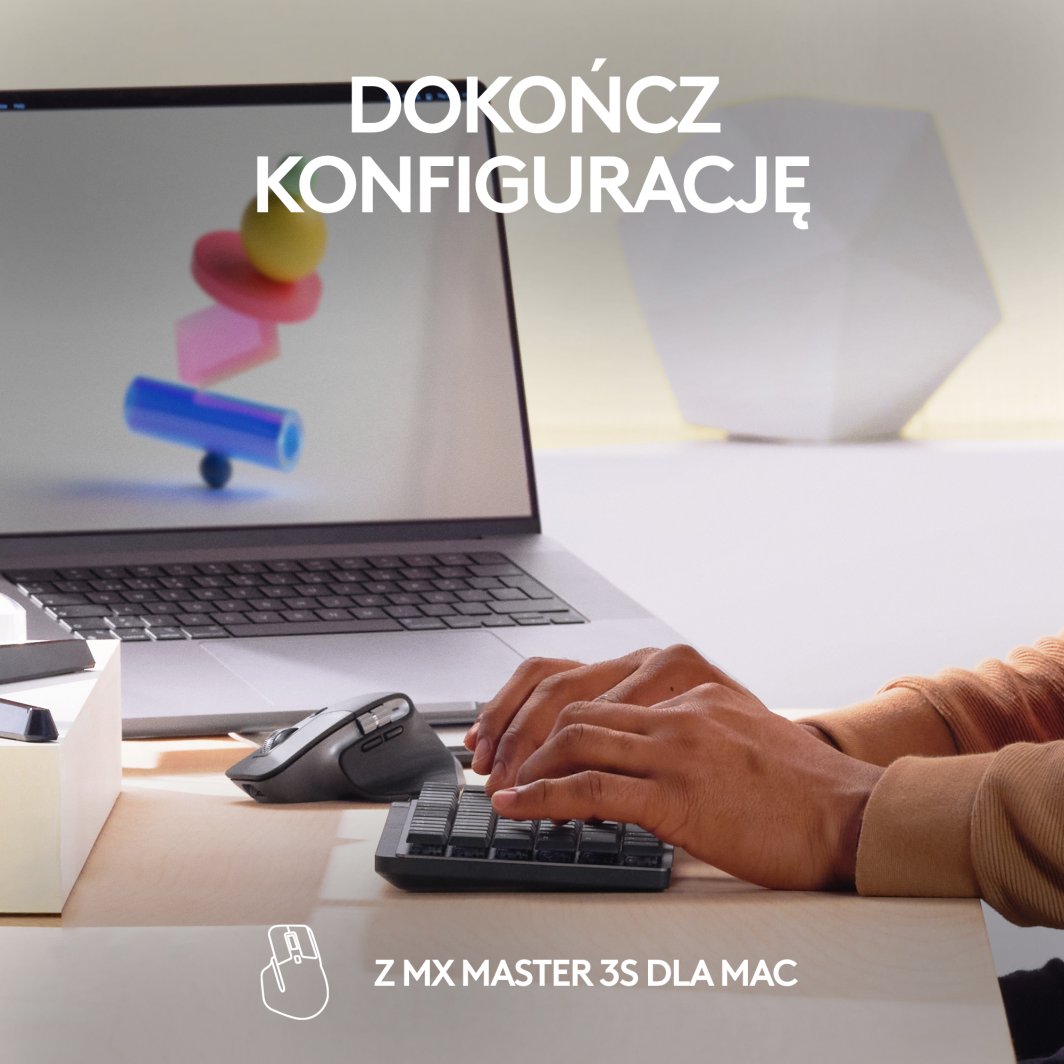 Tatierë Logitech MX Mechanical Mini për Mac, gri 