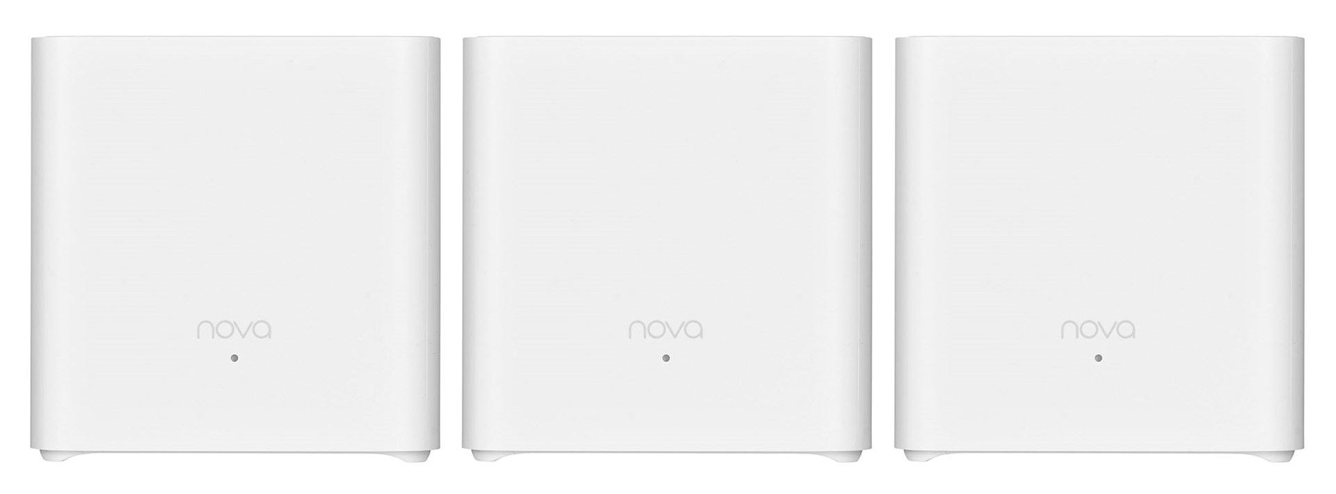 Sistem mesh Wi-Fi Tenda EX3-3 AX1500, Wi-Fi 6, mbulim 300 m², gri