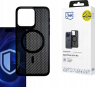 Mbulesë telefoni 3mk COOLing MagCase për iPhone 16 Pro Max, MagSafe, rrjetë ftohëse, transparente