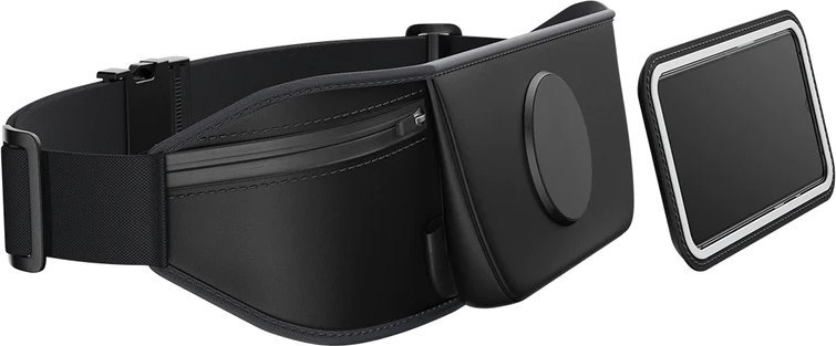 Këllëf magnetik për smartphone Shapeheart, madhësia XL, i zi