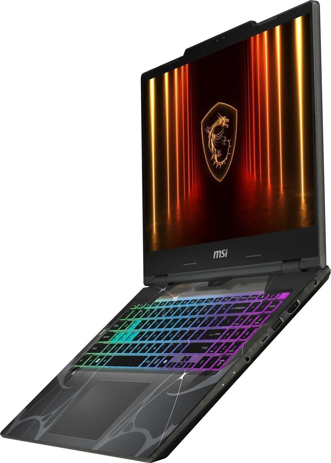 Laptop MSI Cyborg 15 B2RWEKG-046XPL, 15.6", Core 7 240H, 16 GB, 512 GB, RTX 5050, i zi