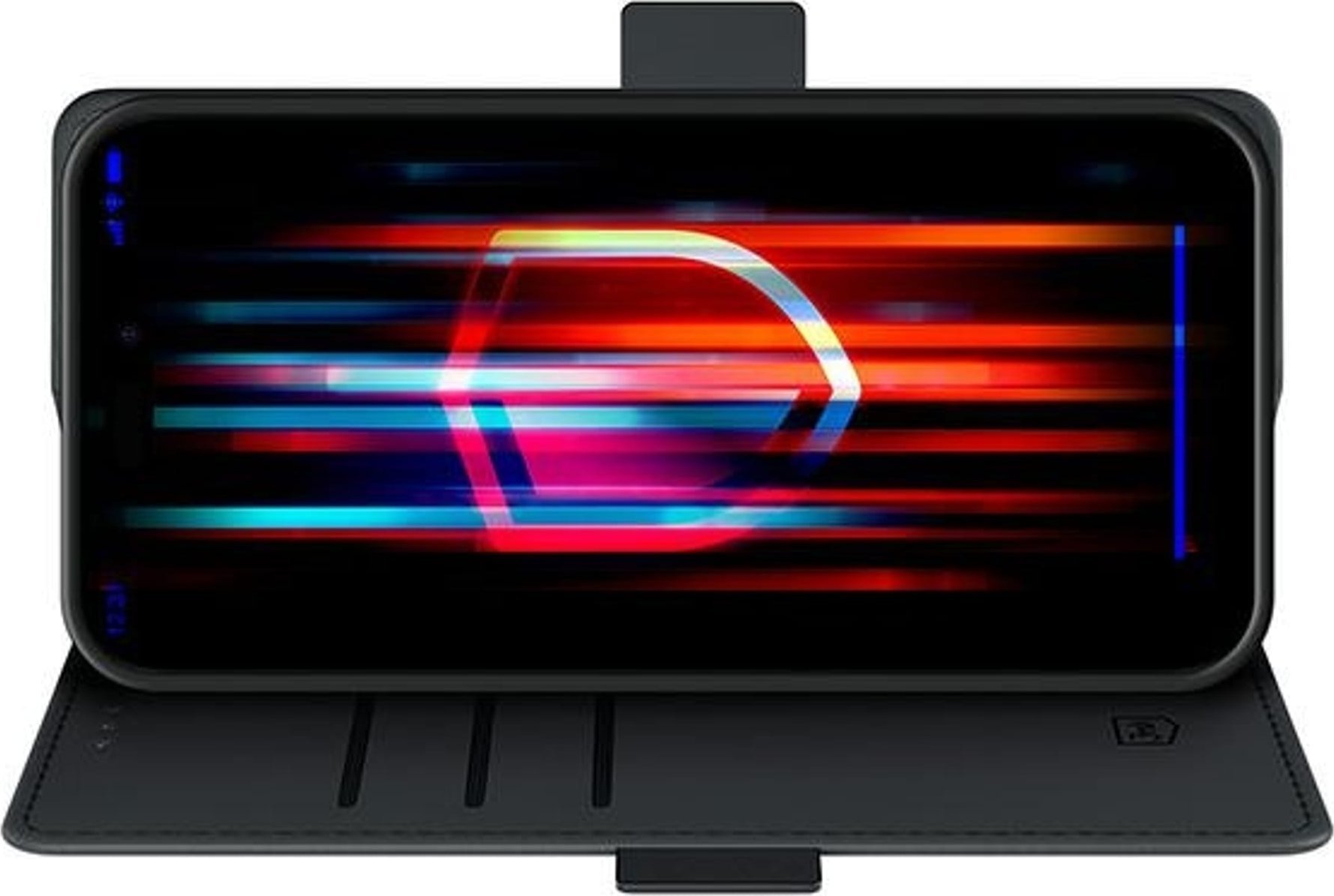 Këllëf portofol 3mk Wallet Case për Redmi Note 13 Pro 4G, me qëndrim, i zi