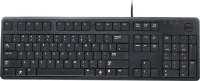 Tastierë Dell Keyboard, me kabllo, UK, e zezë