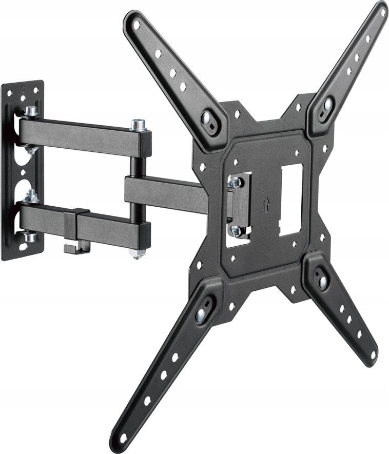 Ѕиден држач за ТВ Maclean MC-701N, 23-55\", VESA 400x400, 30kg, црн